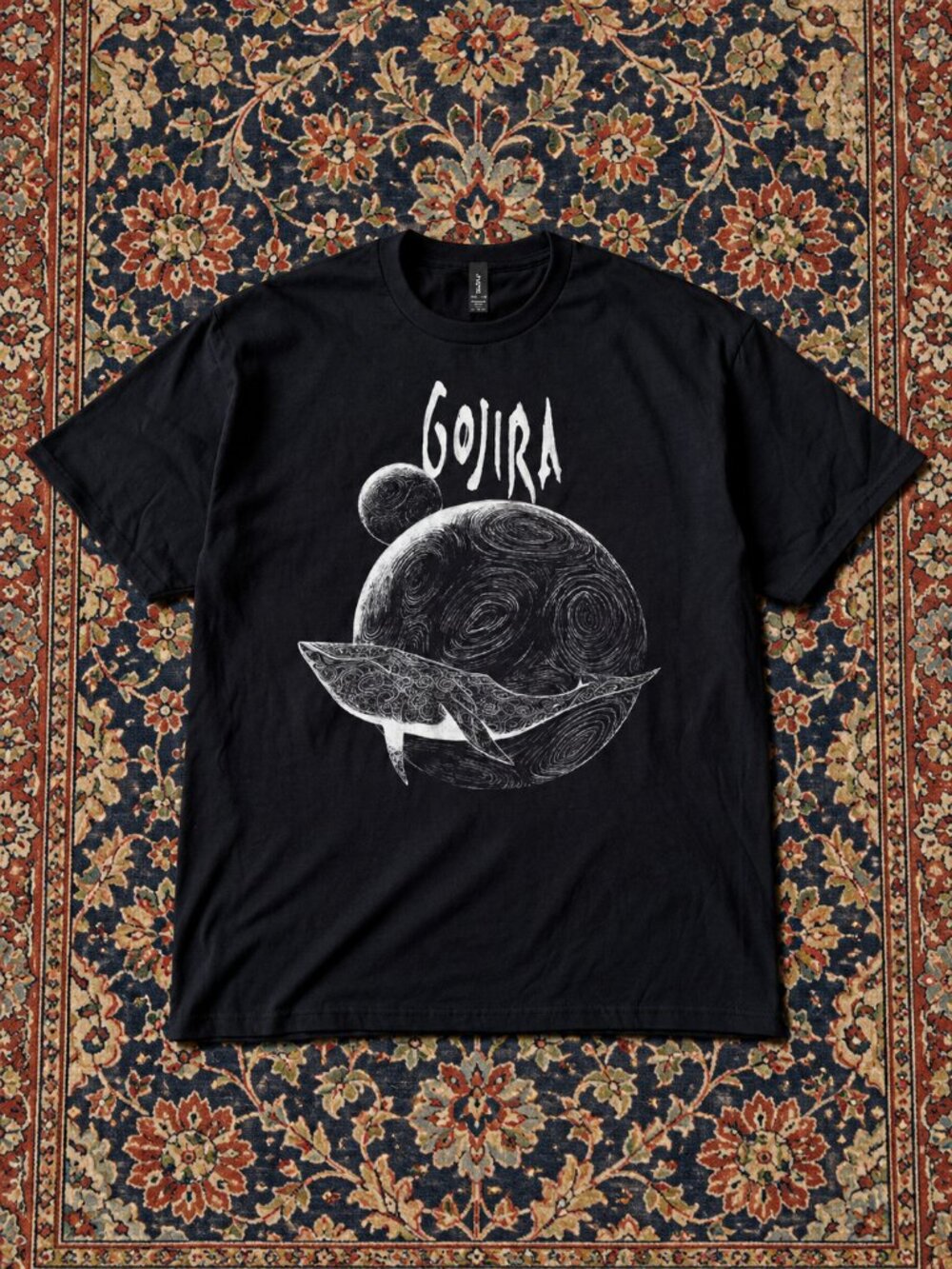 Gojira From Mars to Sirius Black Band Graphic T-Shirt